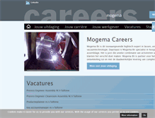 Tablet Screenshot of mogemacareers.com